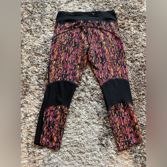 Nike Dri-Fit Power Racer Crop Running Athletic Leggings Women’s Medium Pink - Picture 6 of 6